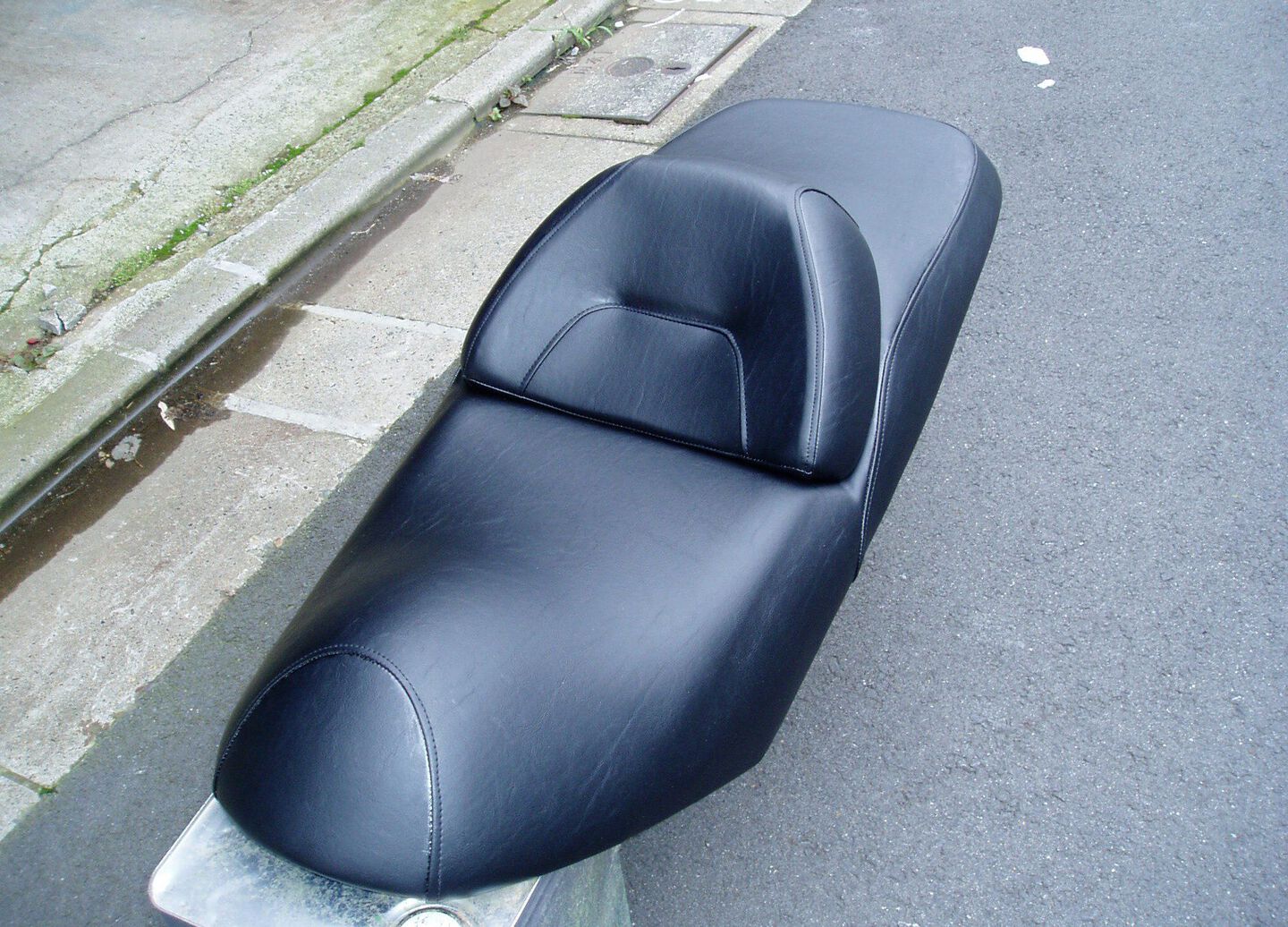 黒バイクシート